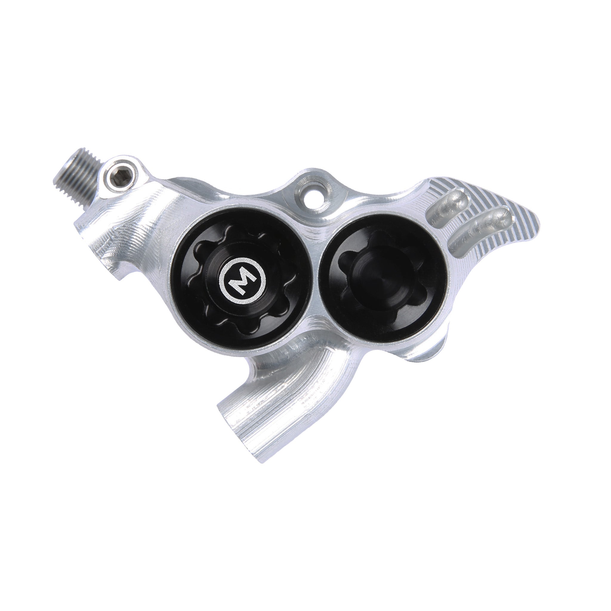 Hope RX4+ Flatmount Mineral Oil Disc Brake Caliper Silver