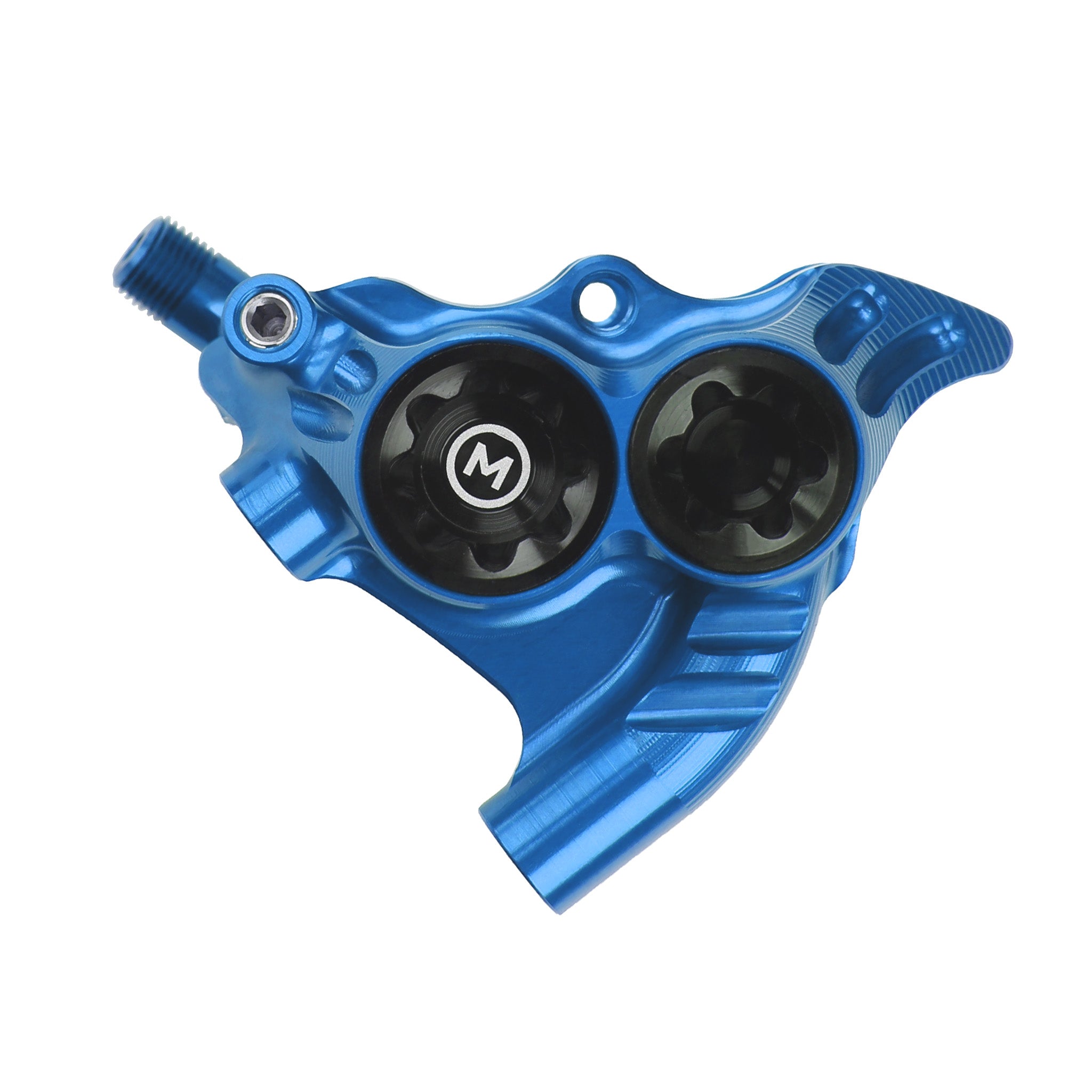 Hope RX4+ Flatmount Rear +20mm Mineral Oil Disc Brake Caliper Blue