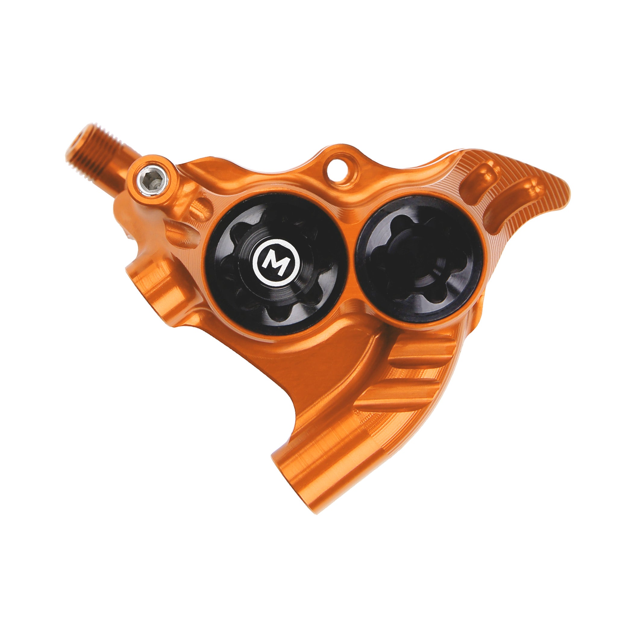 Hope RX4+ Flatmount Rear +20mm Mineral Oil Disc Brake Caliper Orange