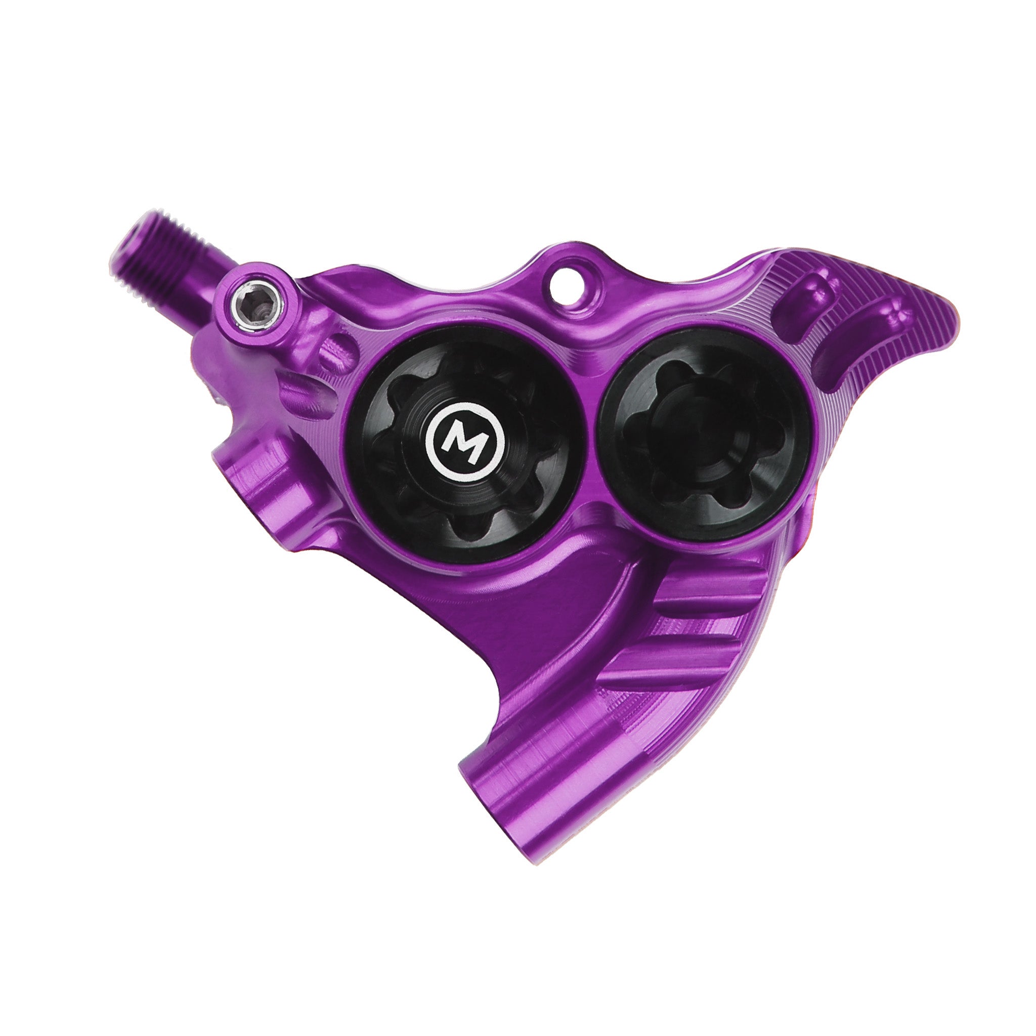 Hope RX4+ Flatmount Rear +20mm Mineral Oil Disc Brake Caliper Purple