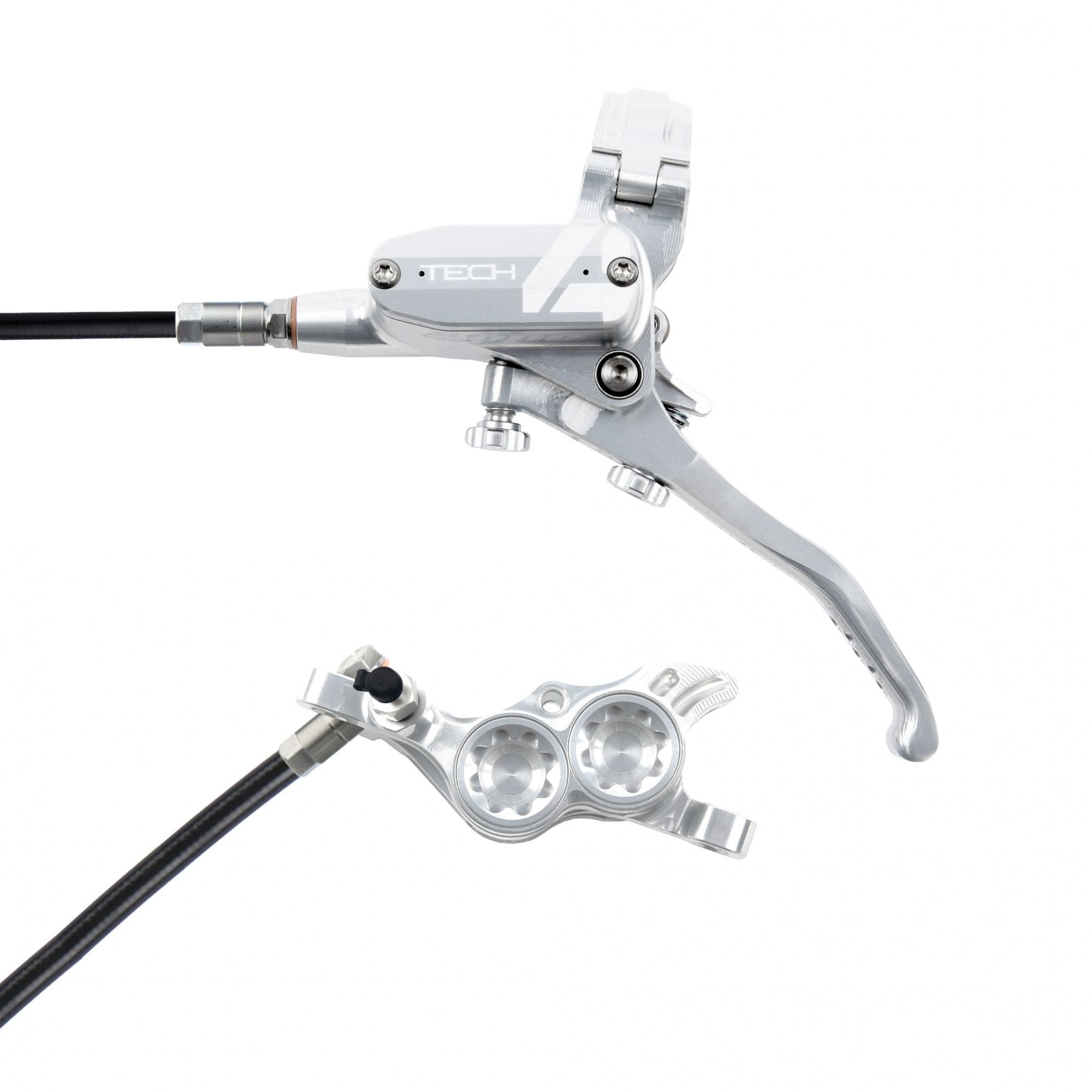 Hope Tech 4 E4 Disc Brake Silver/Silver / L/H
