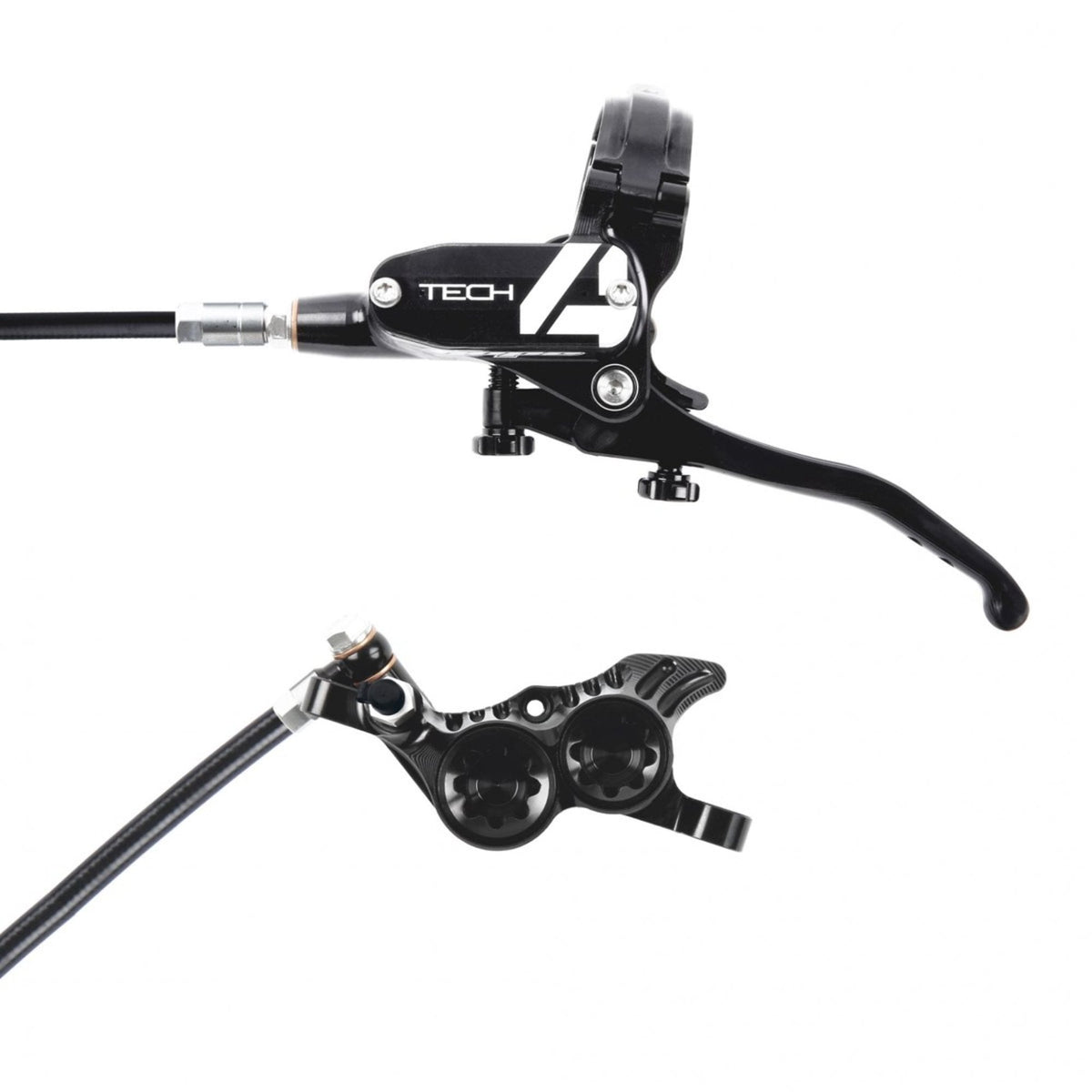 Hope Tech 4 V4 Disc Brake Black/Black / L/H