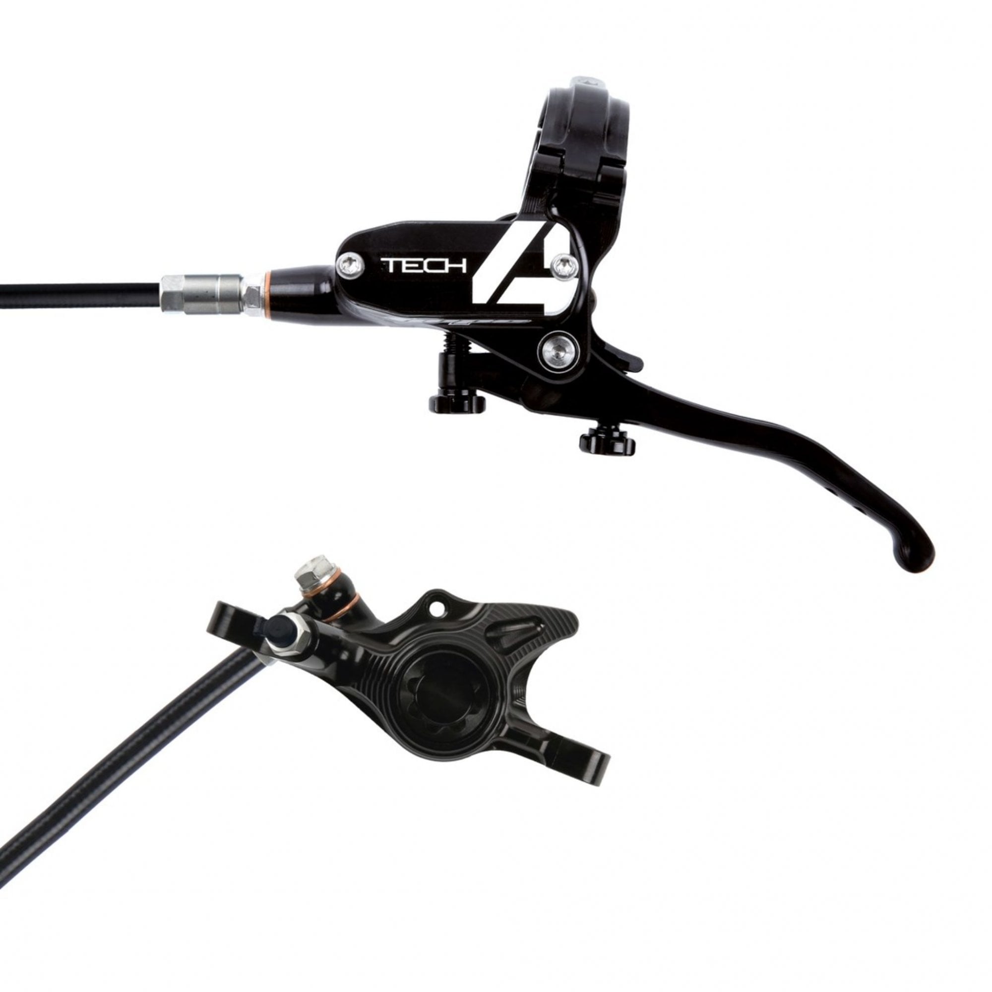 Hope Tech 4 X2 Disc Brake Black/Black / L/H