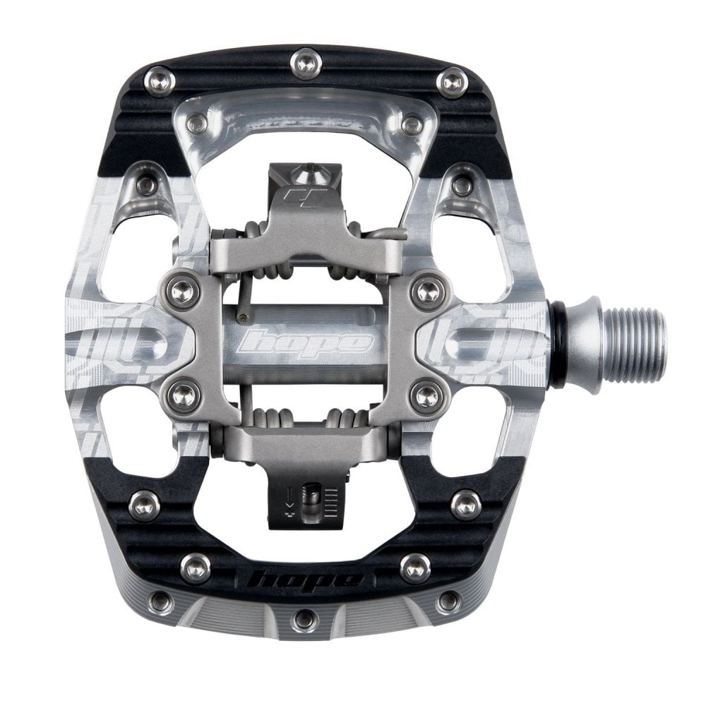 Hope Union Gravity Pedals Silver