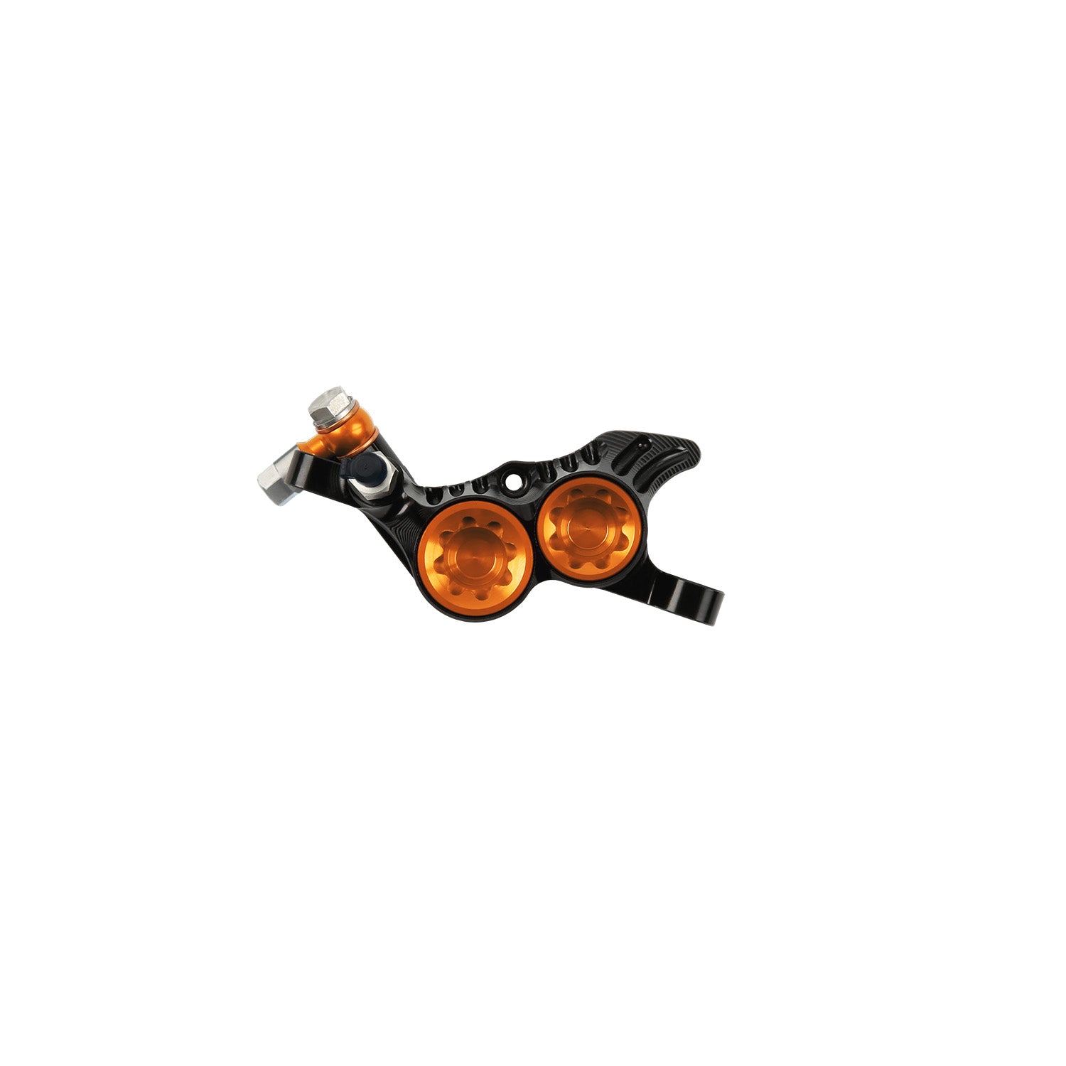Hope V4 Disc Brake Caliper Black/Orange