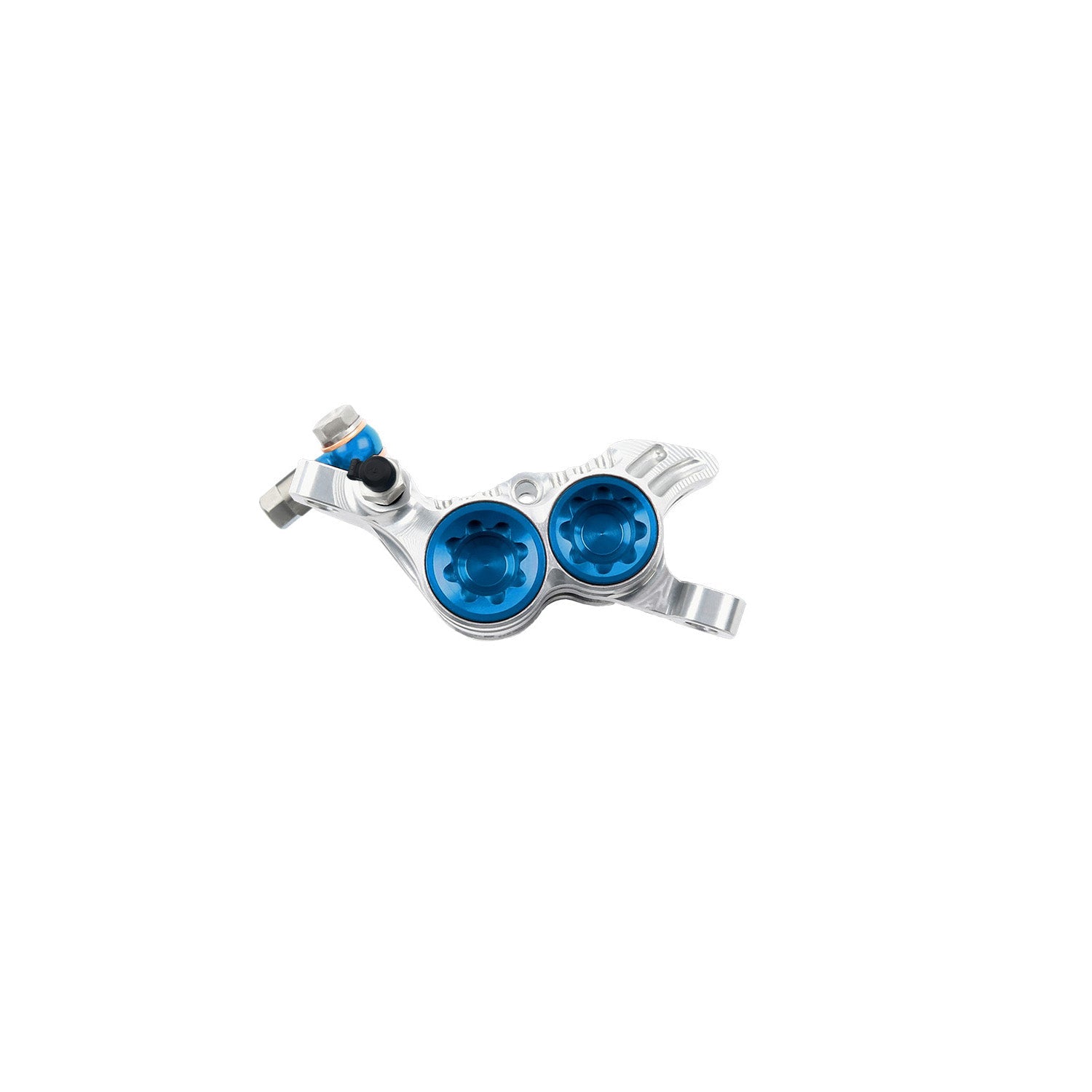 Hope V4 Disc Brake Caliper Silver/Blue