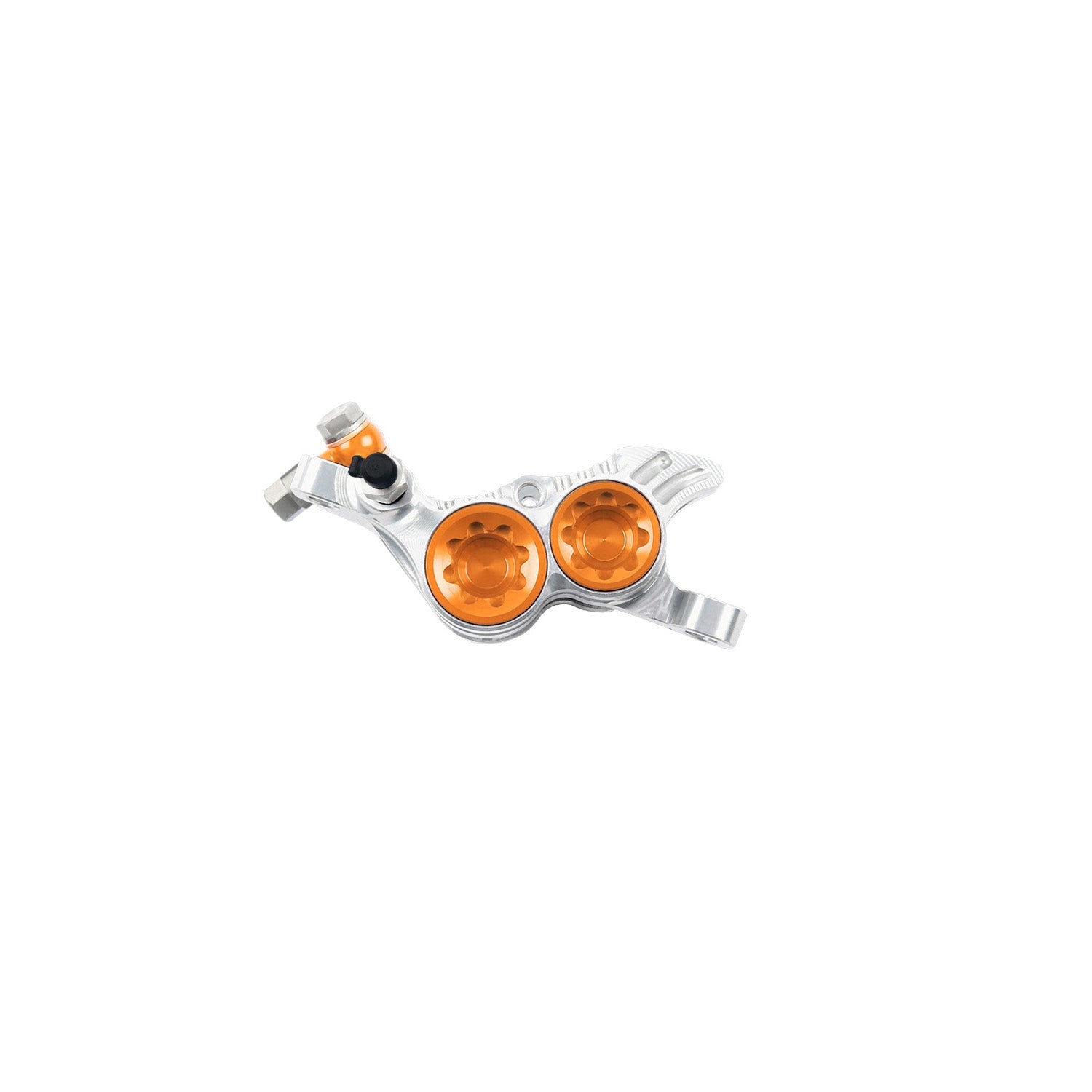 Hope V4 Disc Brake Caliper Silver/Orange