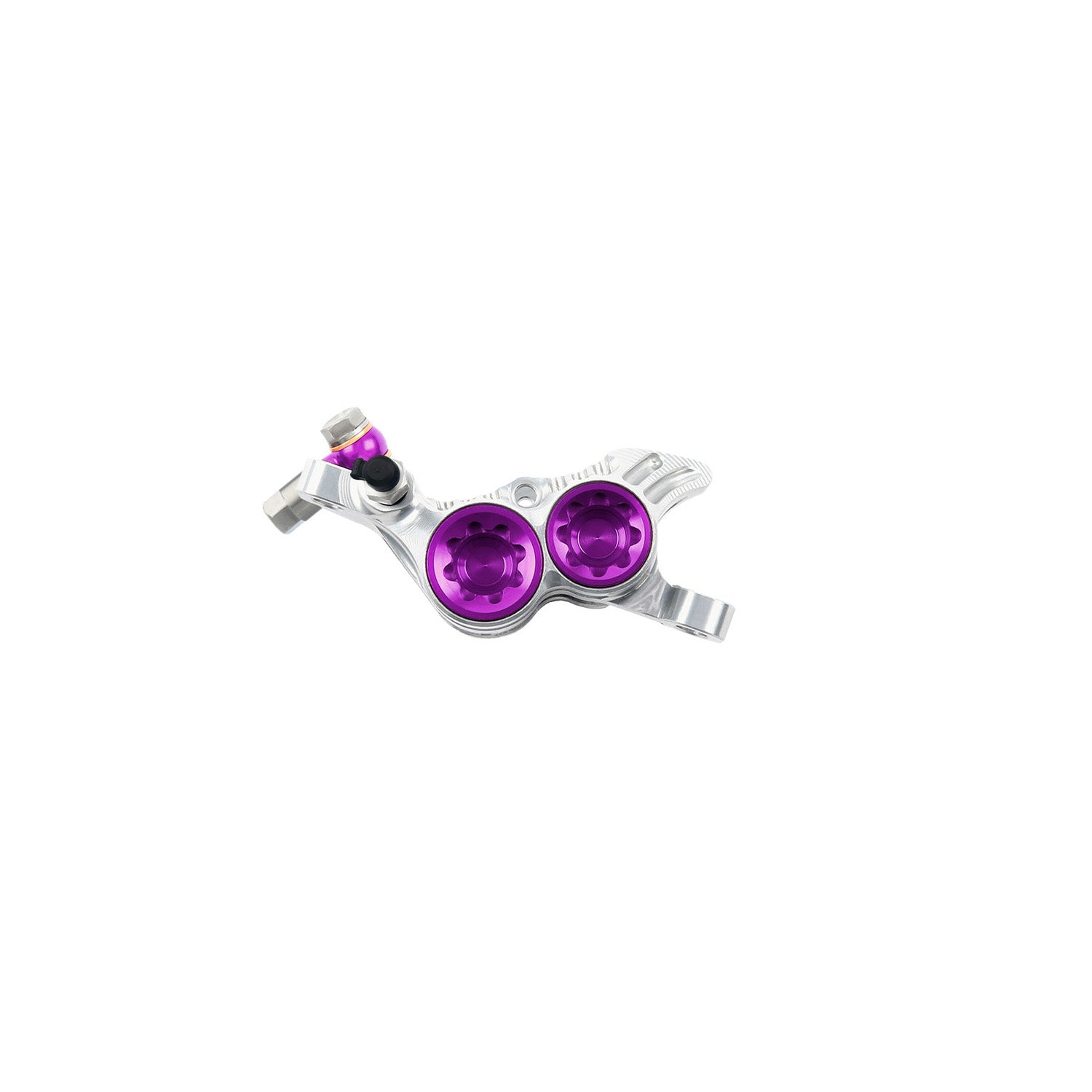 Hope V4 Disc Brake Caliper Silver/Purple