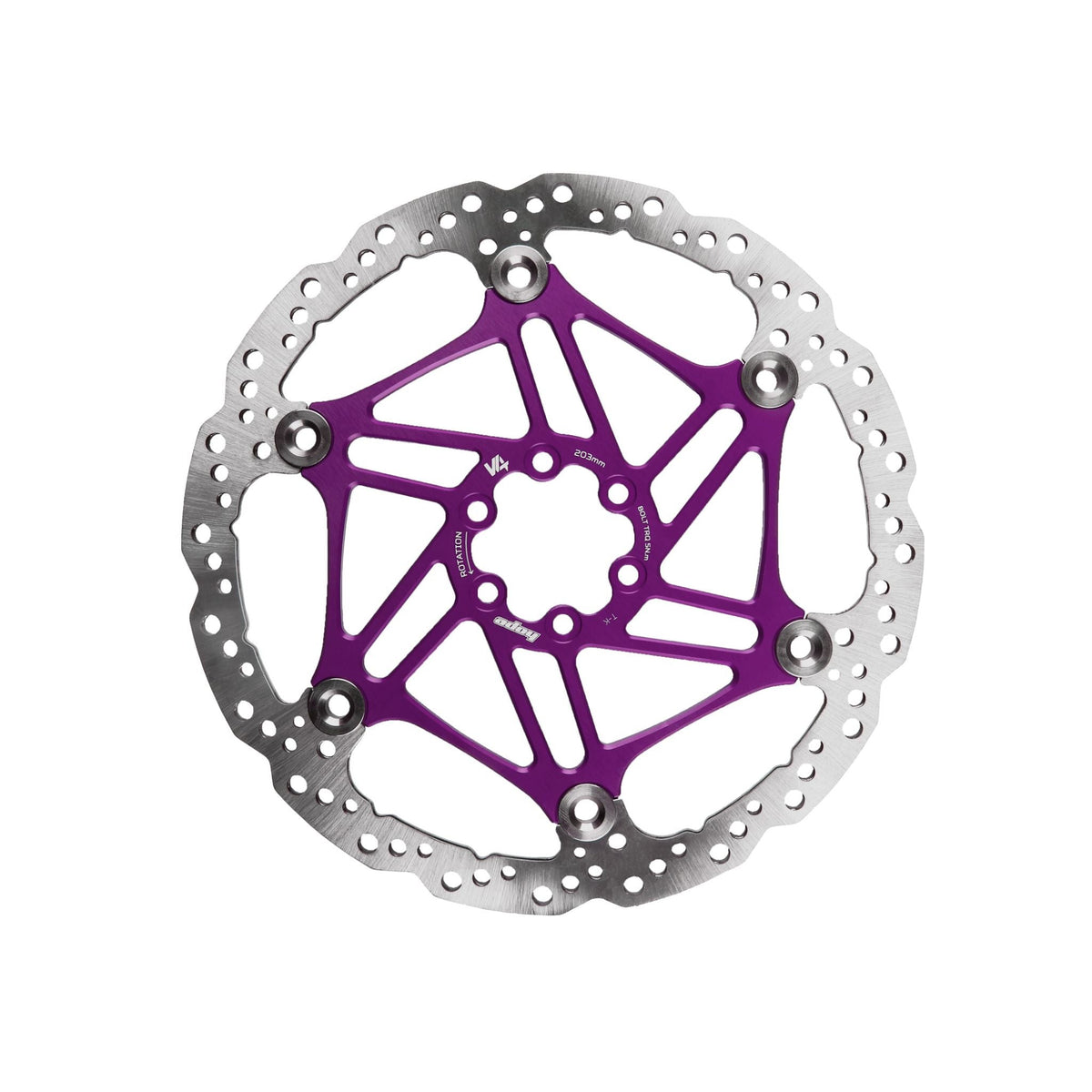 Hope V4 Vented Floating 203mm Rotor | Biketart