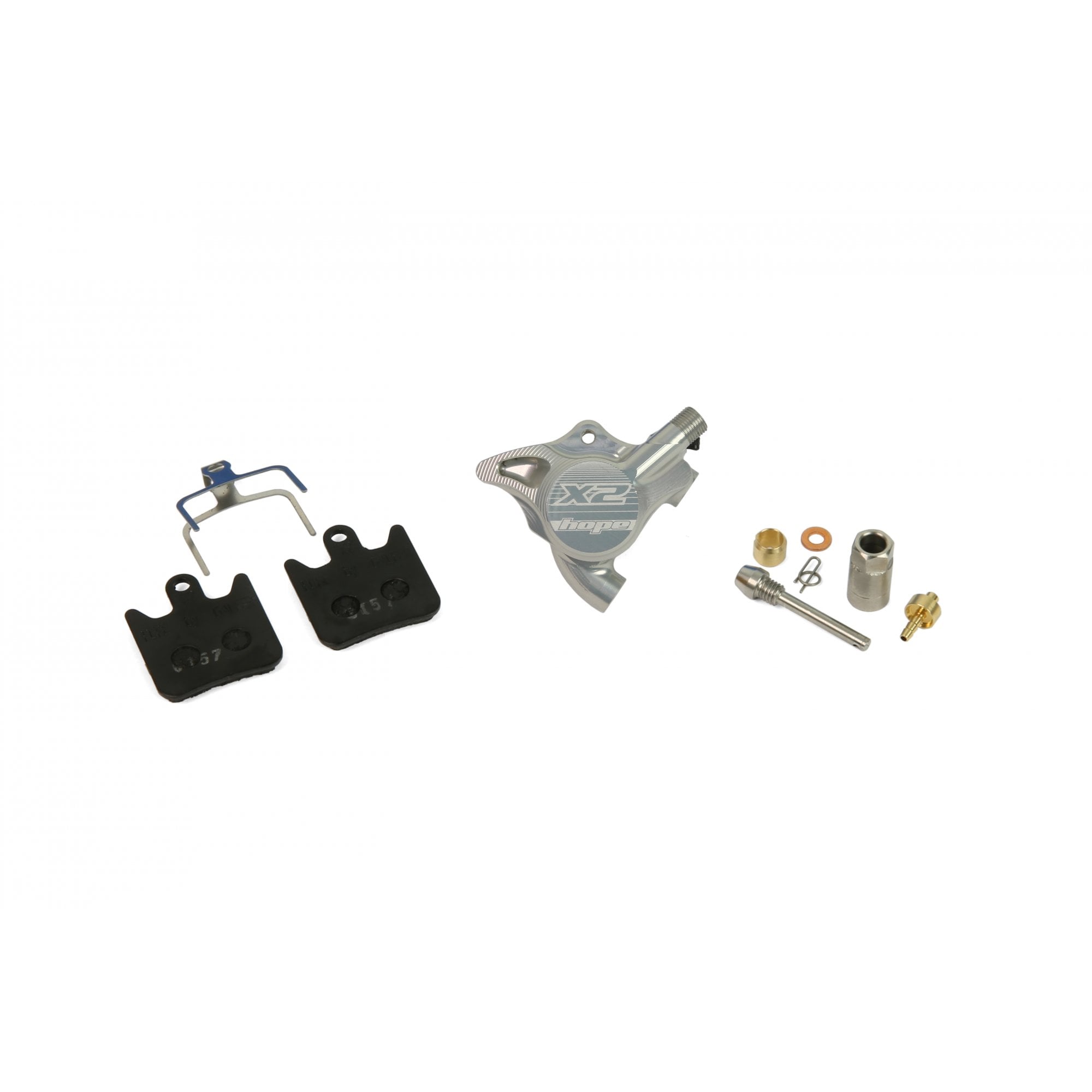 Hope X2 Flat Mount Caliper Complete | Biketart