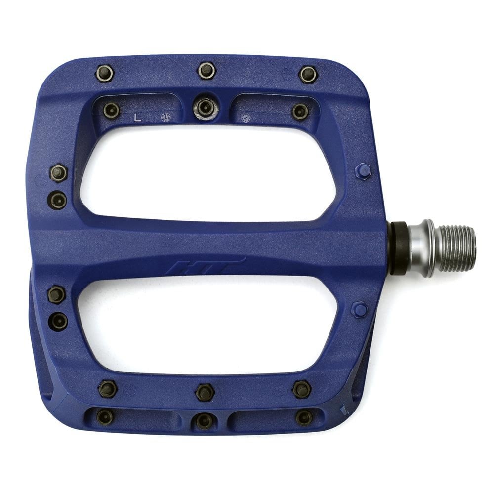 HT Components PA03A Flat Pedals Dark Blue
