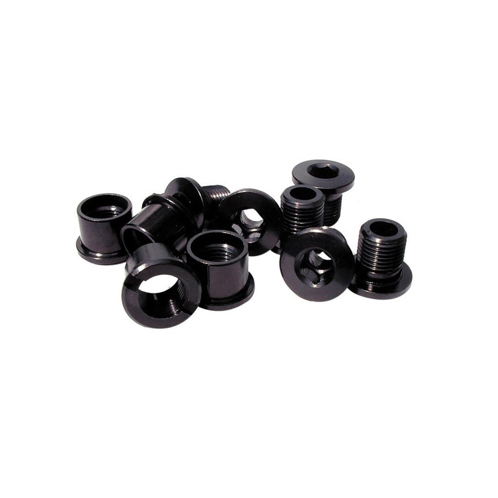 ID Chainring Bolts 6.5mm / XL Single / Black