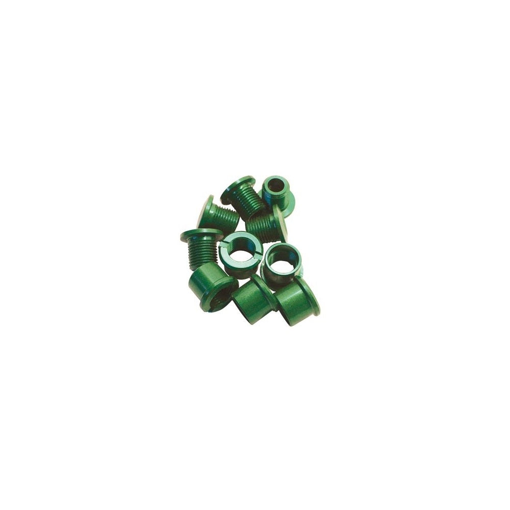 ID Chainring Bolts 8.5mm / Double / Green