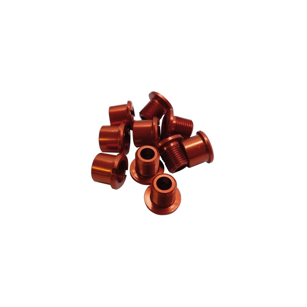 ID Chainring Bolts 8.5mm / Double / Red