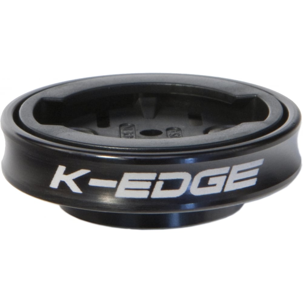 K-Edge Gravity Cap Mount for Garmin Edge and FR 1/4 Turn type computers Black