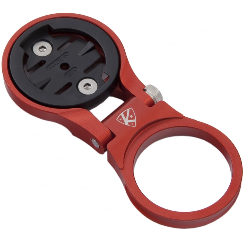 K-Edge MTB/Stem Adjustable Mount for Garmin Edge /Forerunner 1/4 Turn Computers Black