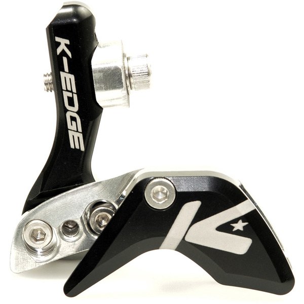 K-Edge Road Braze-On Chain 1x Single Chainring Chain Catcher Black