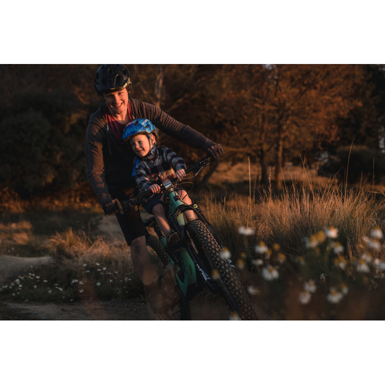 Kids Ride Shotgun 2.0 Child Bike Seat Black