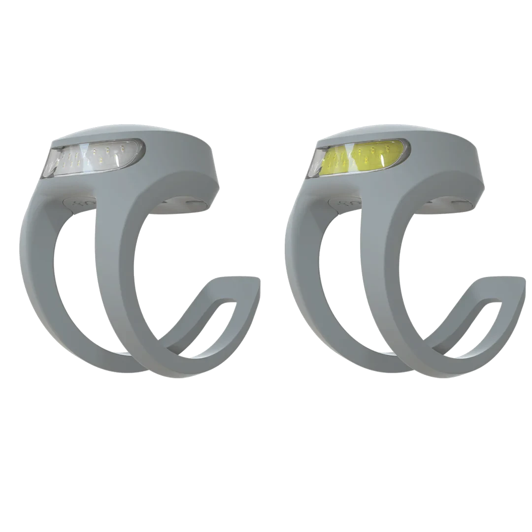Knog Frog V3 Front & Rear Light Set Abyss Grey
