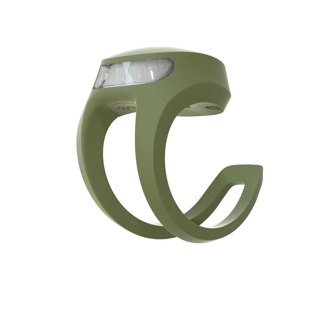 Knog Frog V3 Rear Light Army Jacket Green