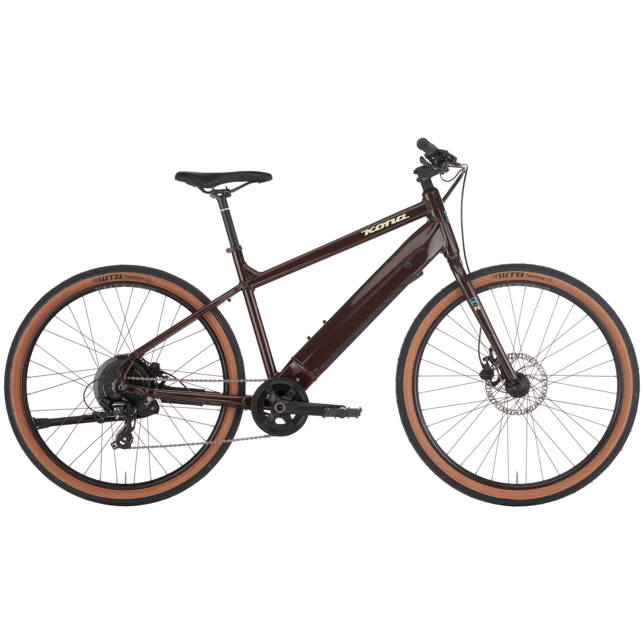 Kona Dew HD Electric Bike 2025 Brown / S