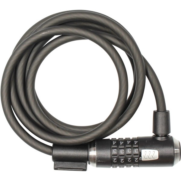 Kryptonite Kryptoflex 1018 Resettable Combo Cable (10mm x 180cm) Black / 180cm