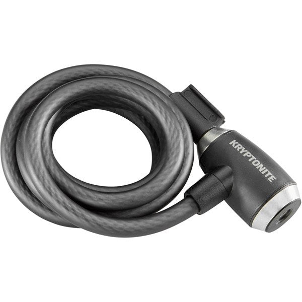 Kryptonite Kryptoflex 1218 Key Cable (12mm x 180cm) Black / 180cm