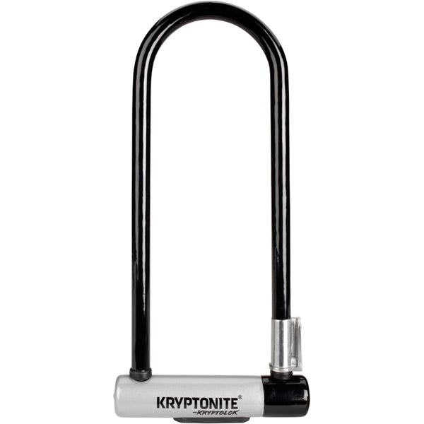 Kryptonite Kryptolok Long Shackle U-Lock with Flexframe Bracket Sold Secure Gold Black / Silver / Long shackle