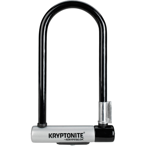 Kryptonite Kryptolok Standard U-Lock with Flexframe Bracket Sold Secure Gold Black / Silver / Standard