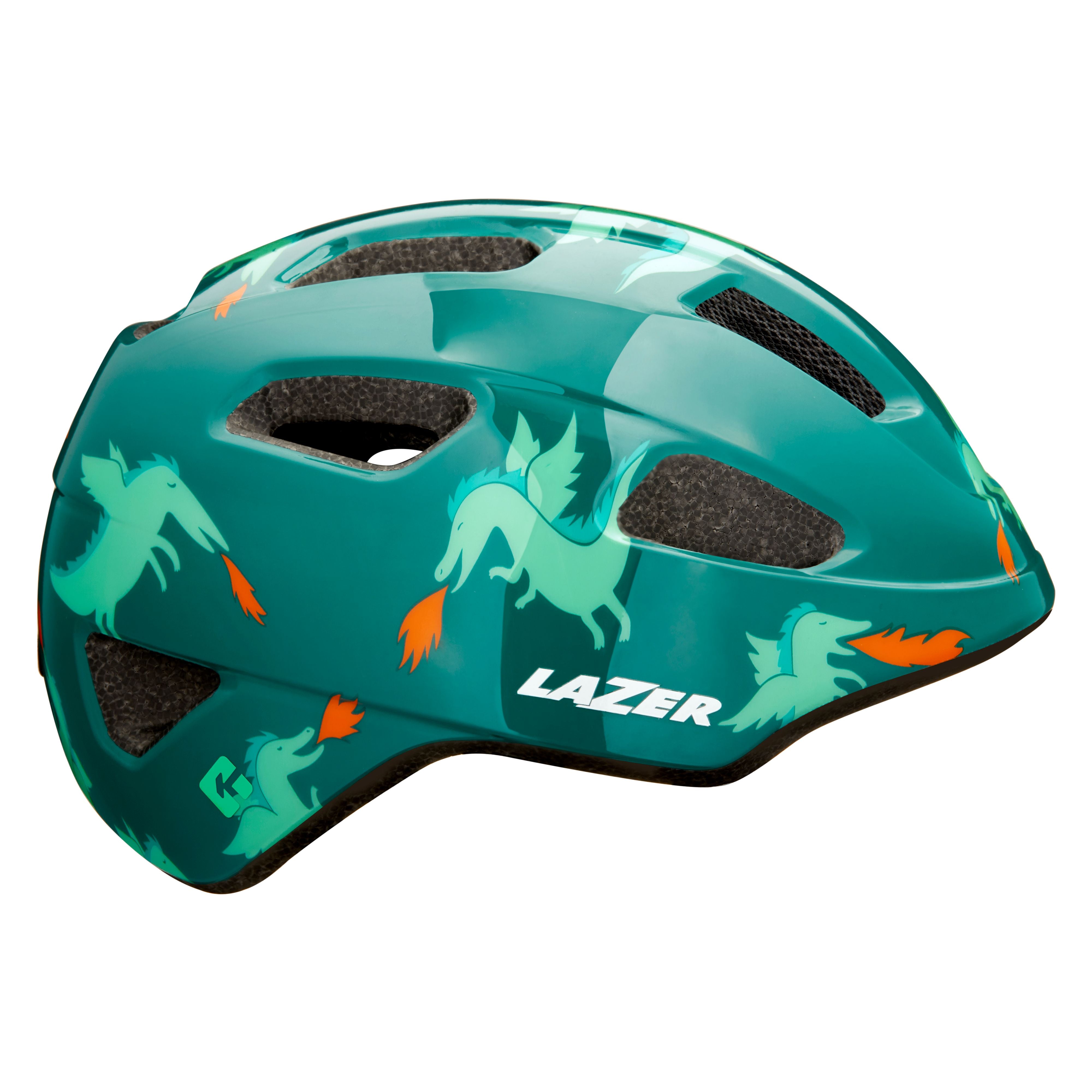 Lazer Nut'Z KinetiCore Kids Bike Helmet Dragons / Unisize