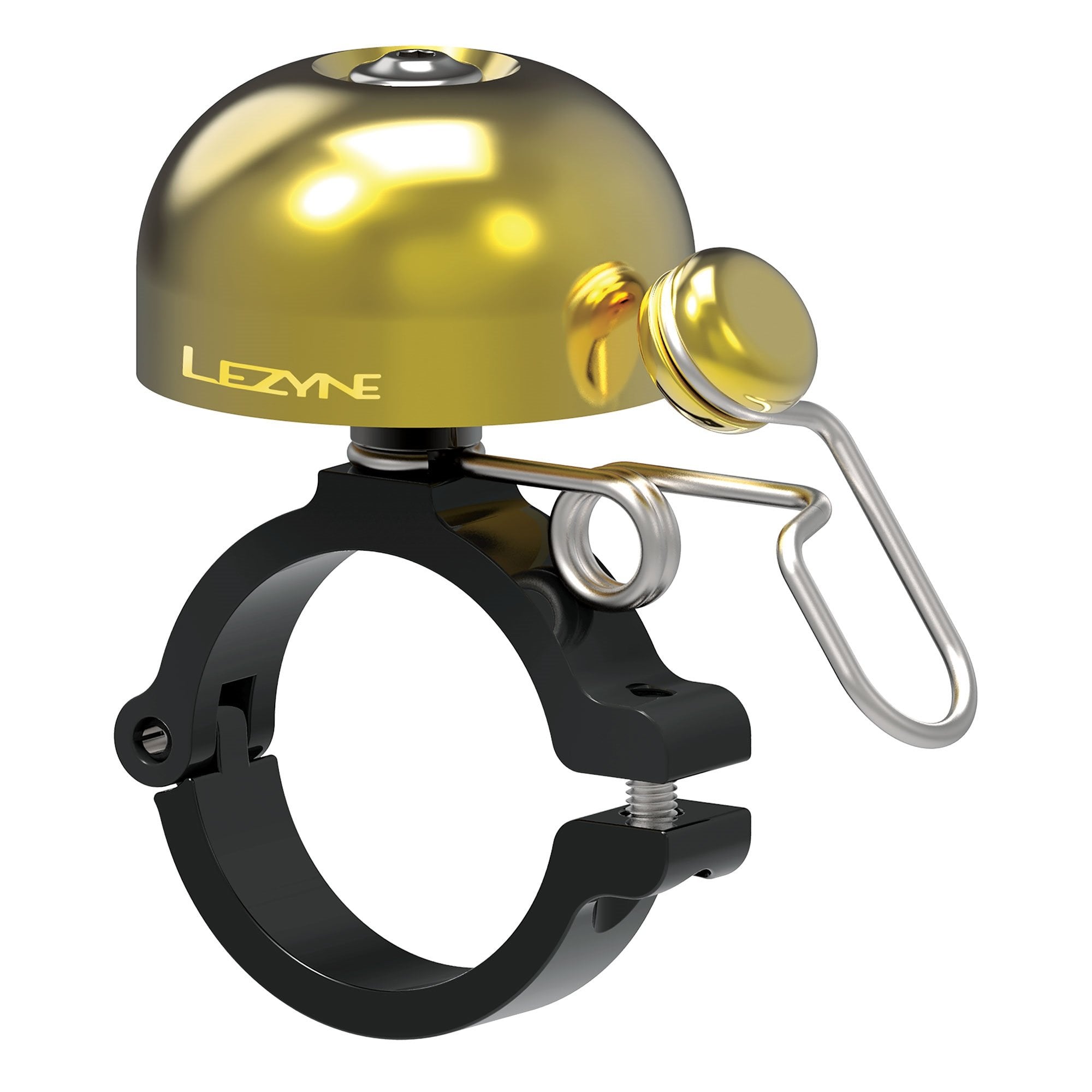 Lezyne Classic Brass Bell HM Brass/Black
