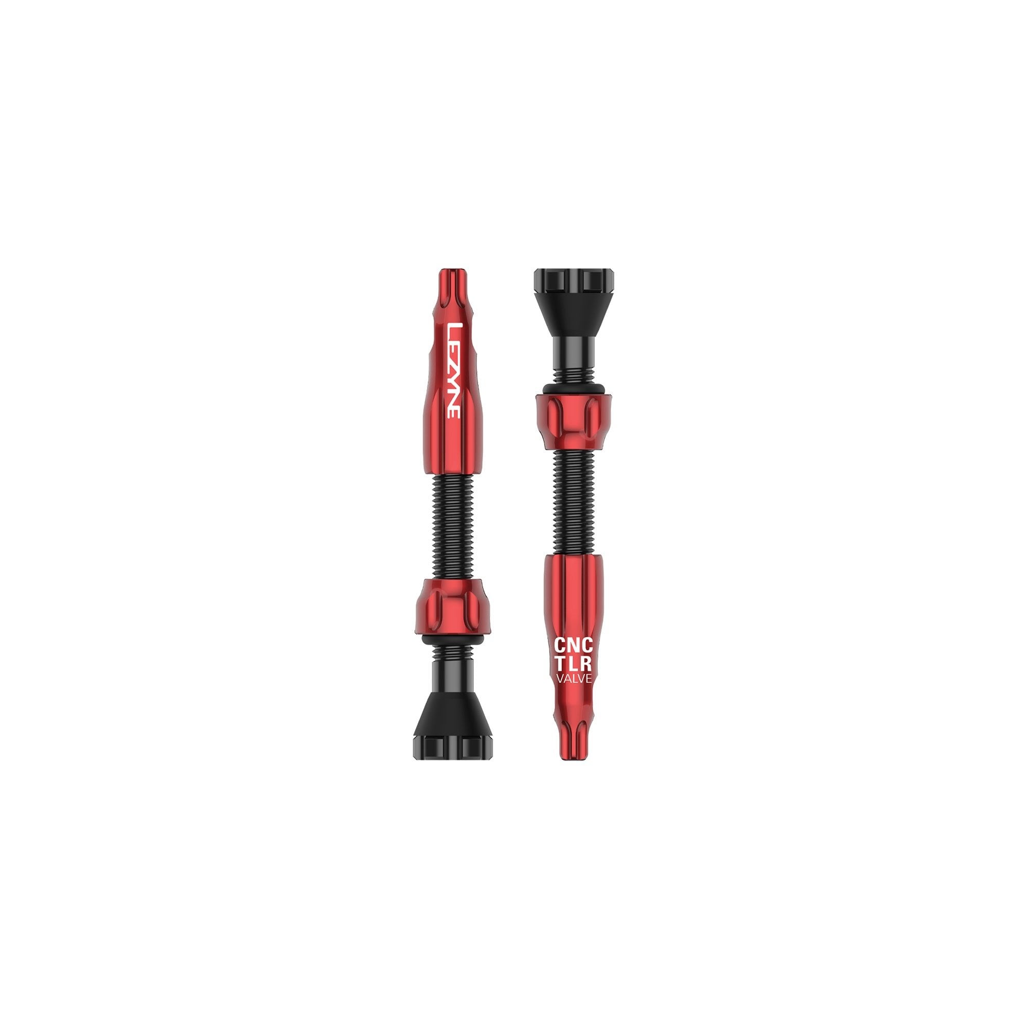 Lezyne CNC TLR Tubeless Valves Red / 44mm