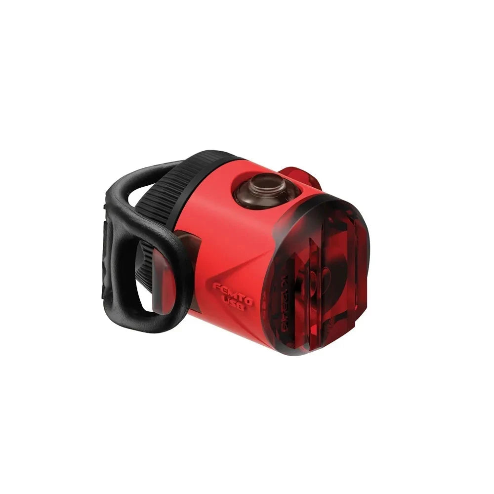 Lezyne Femto USB Drive Rear LED Light Red