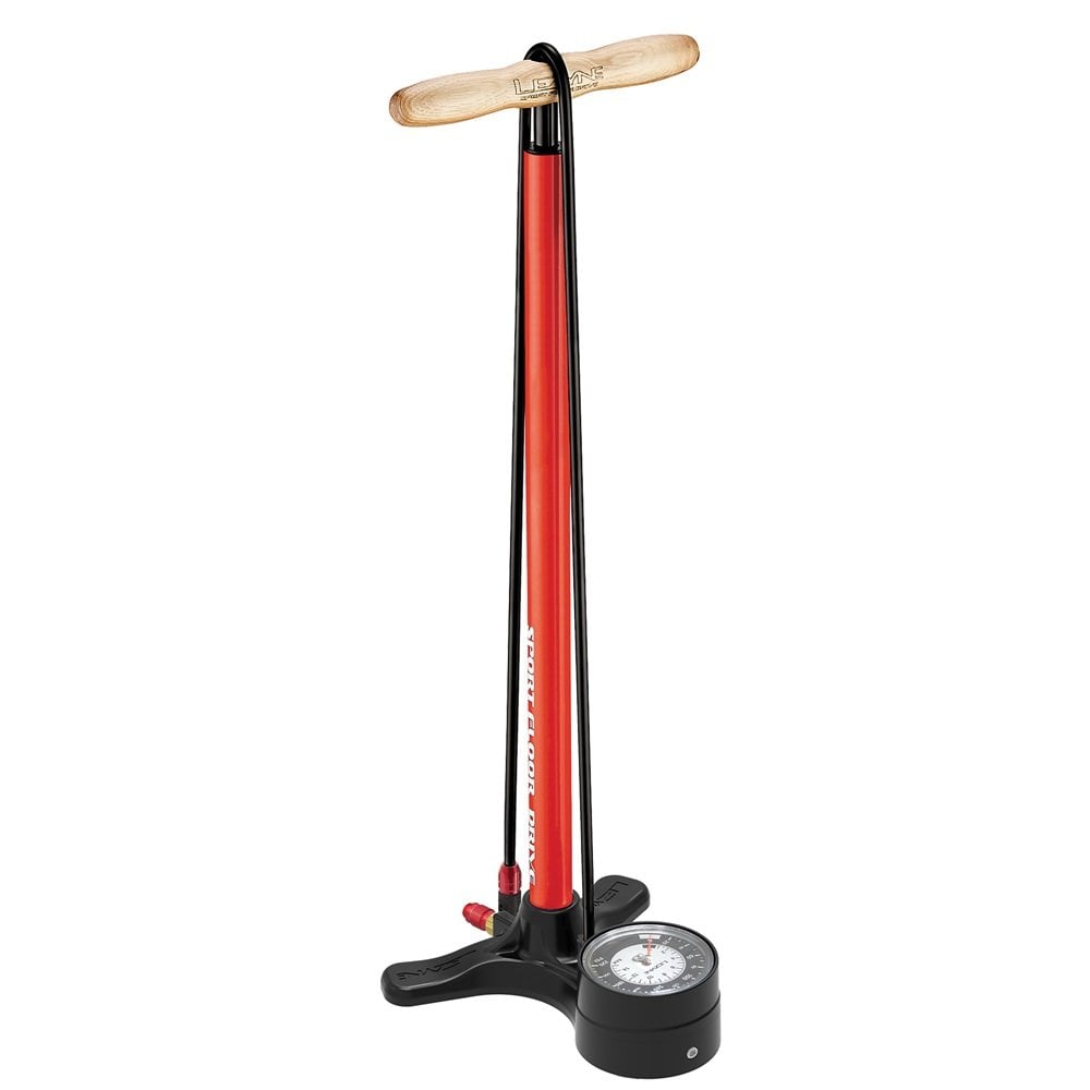 Lezyne Sport Floor Drive Red / Standard