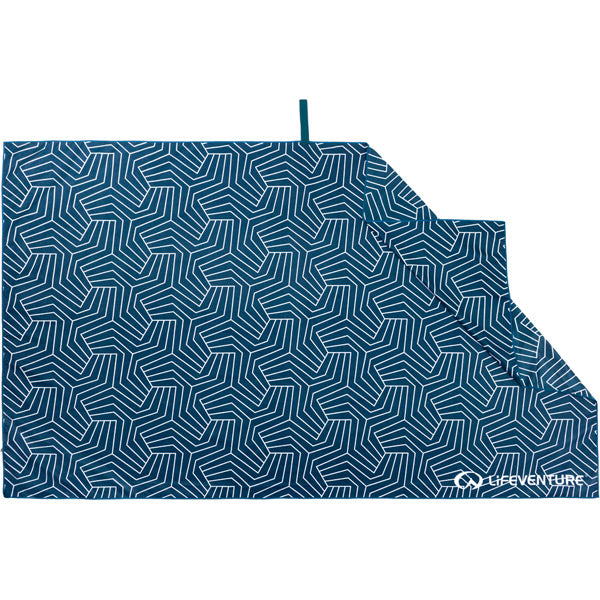Lifeventure Recycled SoftFibre Trek Towel Blue / One Size