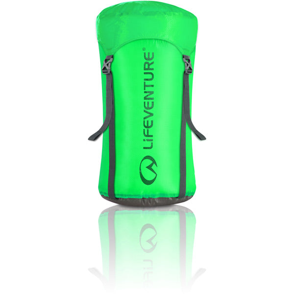Lifeventure Ultralight Compression Sack Green / 15 litres
