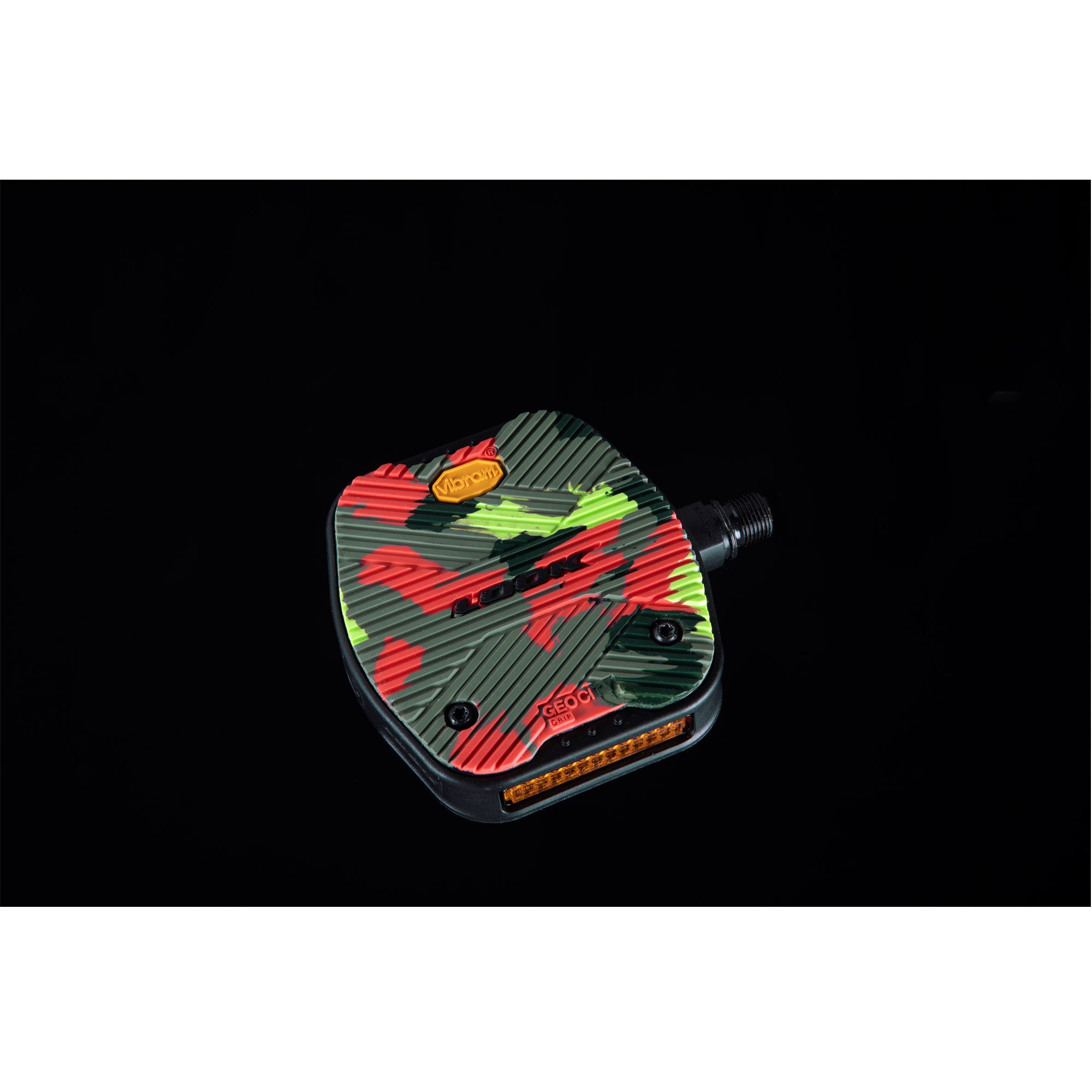 Look Geo City Grip Flat Pedals Camo