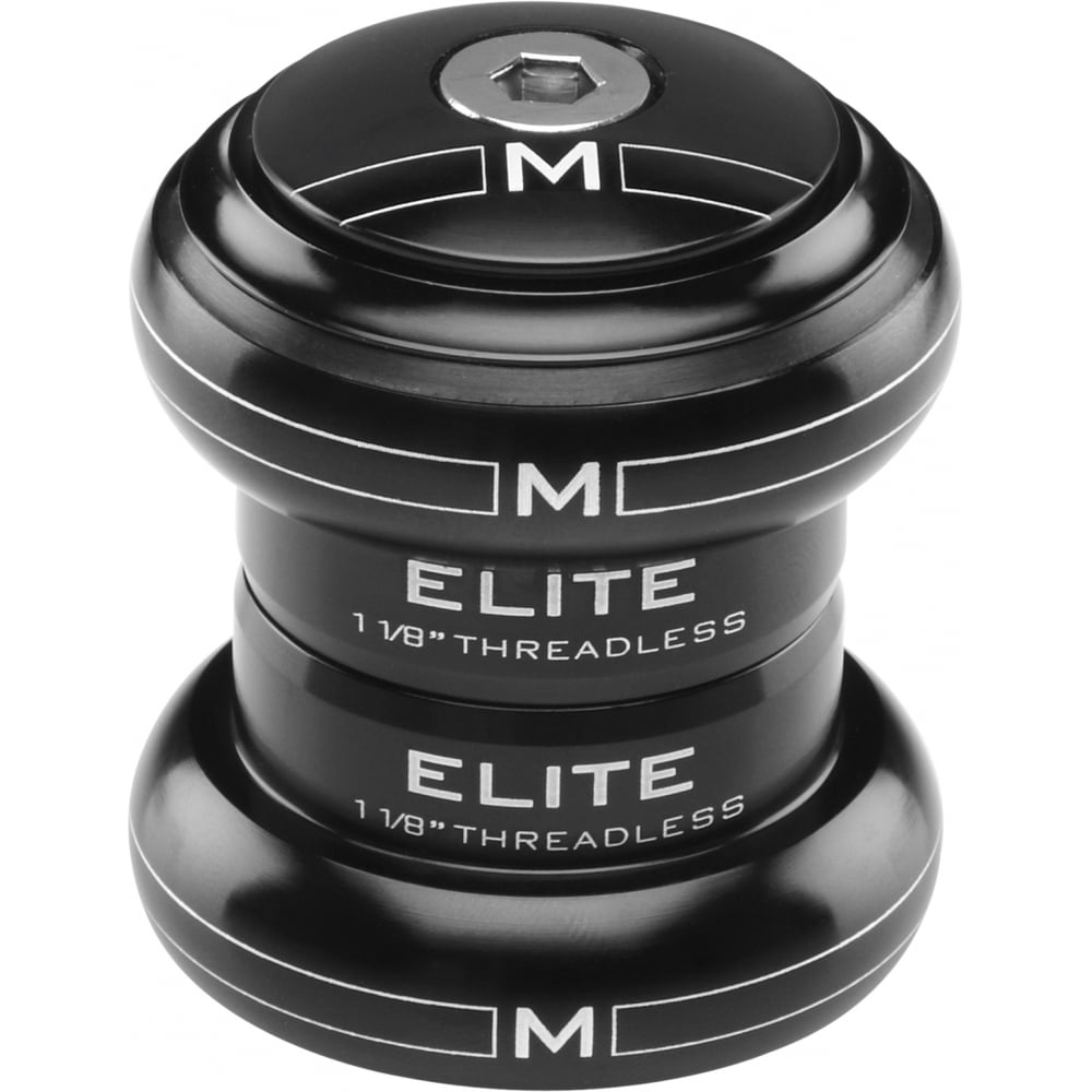 M-Part Elite Threadless Headset 1 1/8 Inch Black