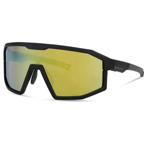 Madison Enigma Glasses 3-Lens Pack Matt Black / One Size / Bronze Mirror / Amber / Clear
