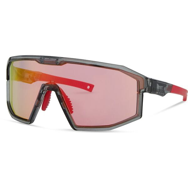 Madison Enigma Glasses Crystal Smoke / One Size / Pink Rose Mirror