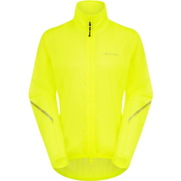 Madison Flux 2L Ultra-Packable Waterproof Jacket Hi-Viz Yellow / Size 10