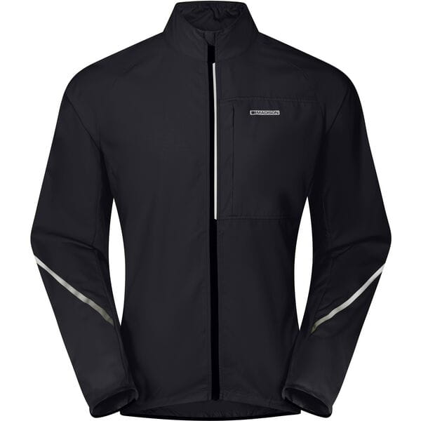 Madison Freewheel Men's Packable Jacket Black / Large