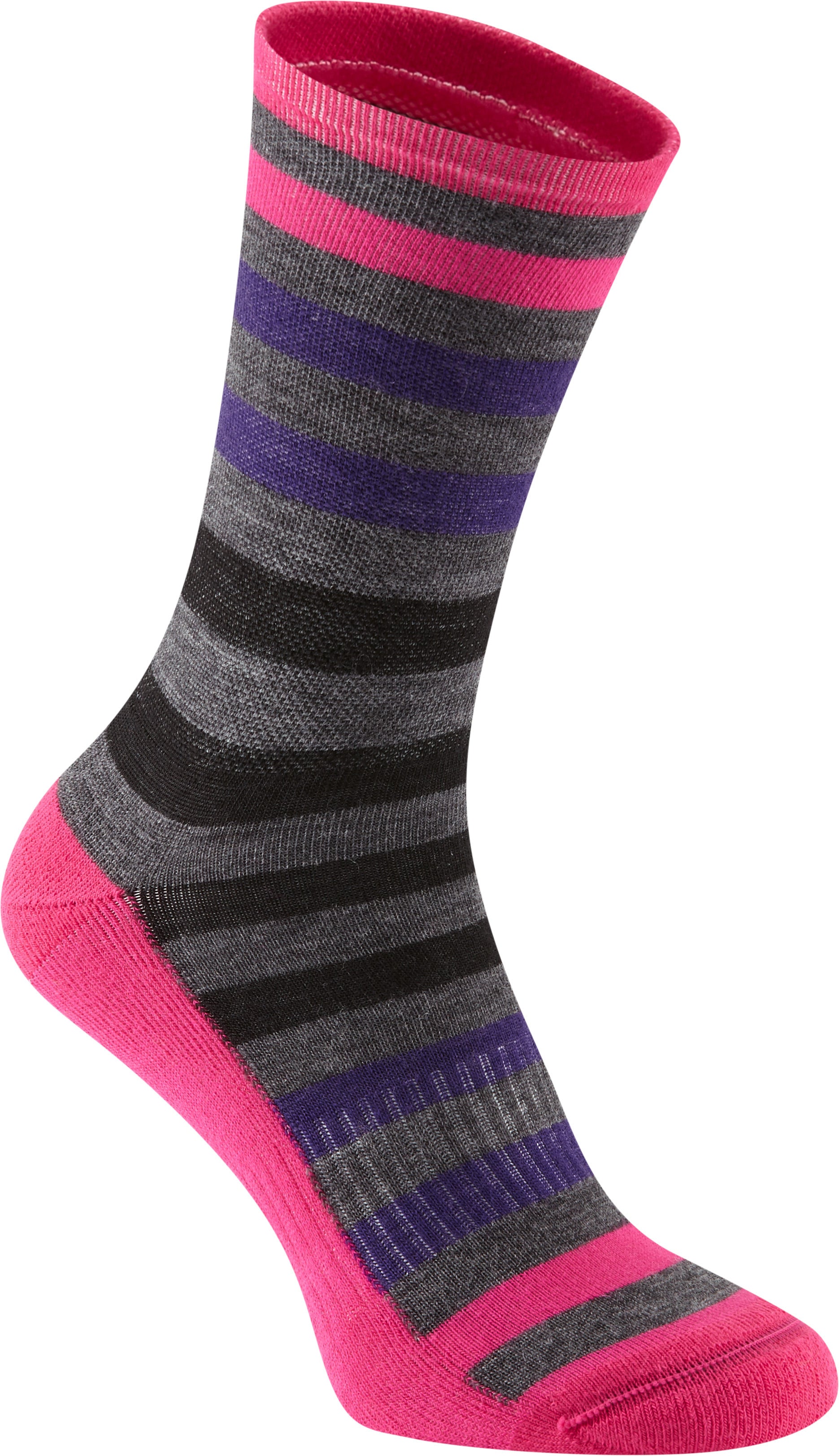 Madison Isoler Merino 3-Season Sock Pink / S