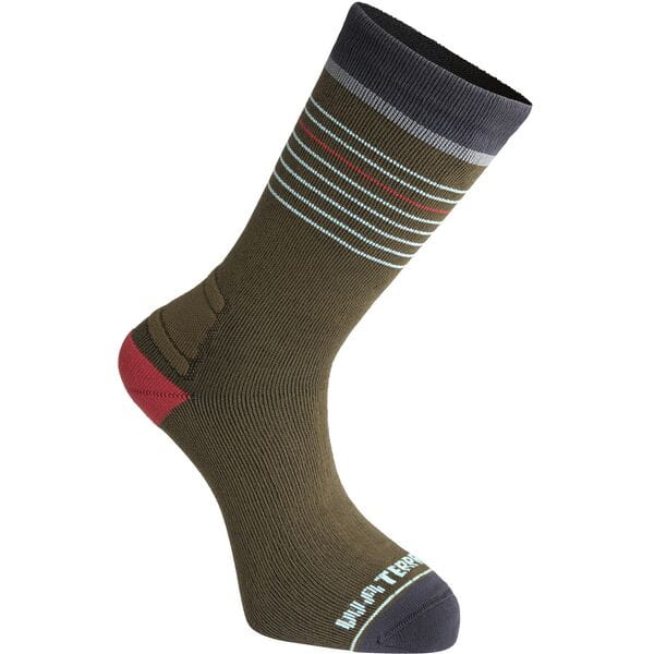 Madison Isoler Merino Waterproof Sock Dark Olive / Medium