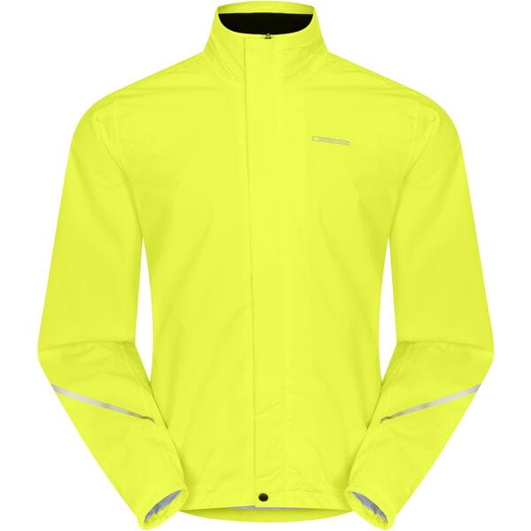 Madison Protec Men's 2-Layer Waterproof Jacket Hi-Viz Yellow / Large