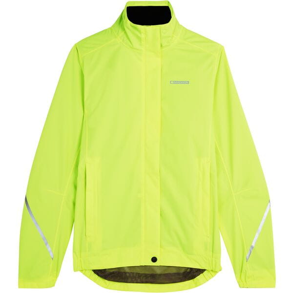 Madison Protec Women's 2-Layer Waterproof Jacket Hi-Viz Yellow / Size 10