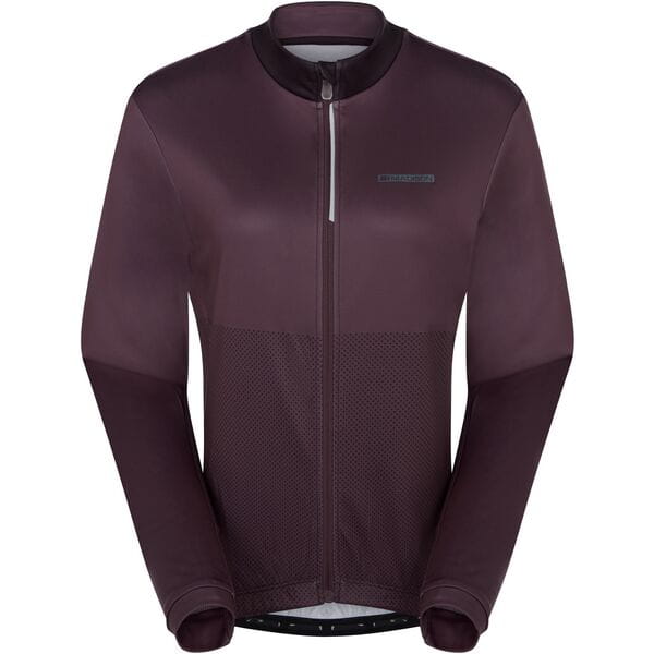 Madison Sportive Women's Long Sleeve Thermal Jersey Mauve / Size 10
