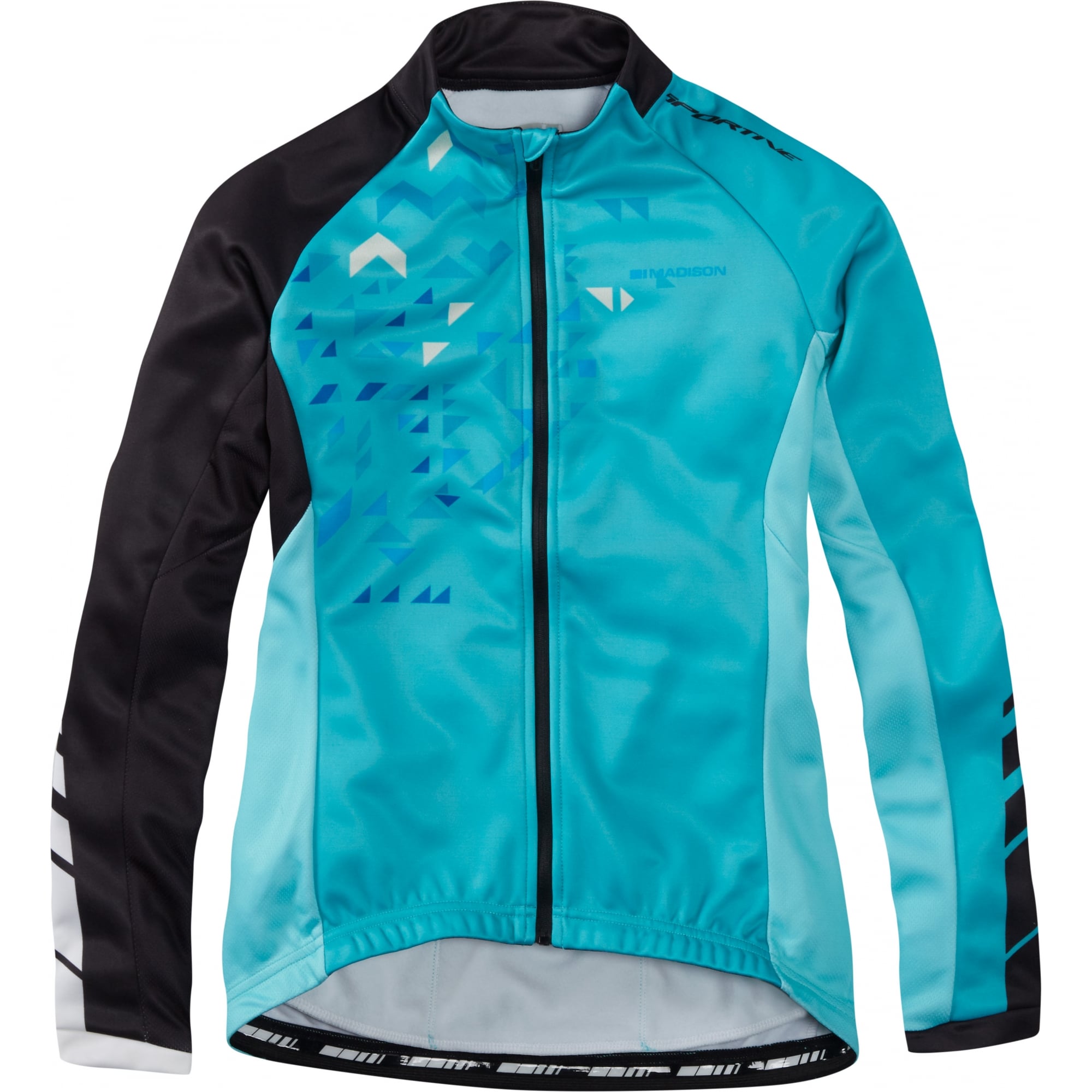 Madison Sportive Women's LS Thermal Roubaix Jersey Blue / 8