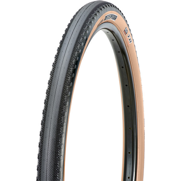 Maxxis Receptor Tyre Brown / 650 x 47B / 120TPI Folding EXO