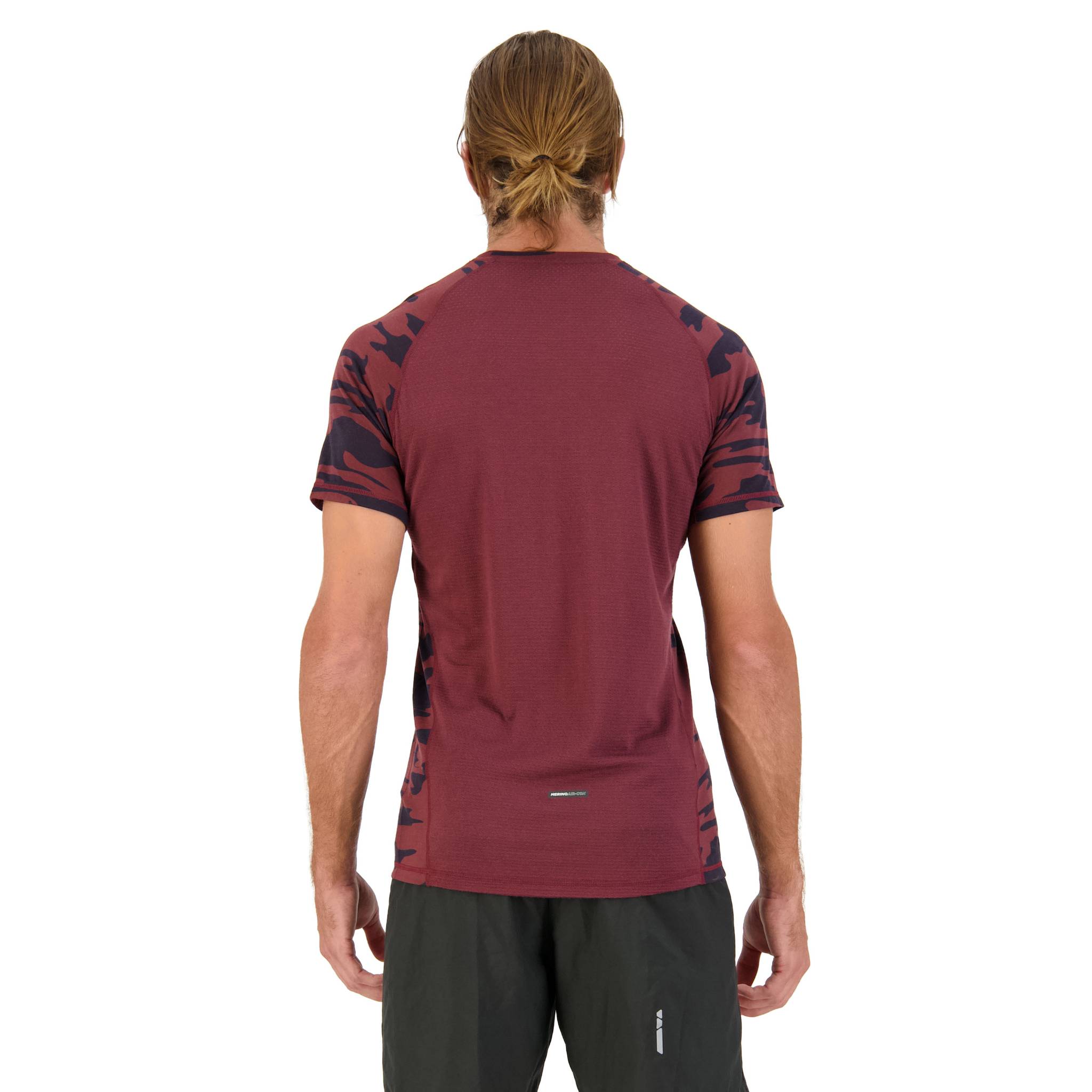 Mons Royale Temple Tech T-Shirt - Chocolate Camo